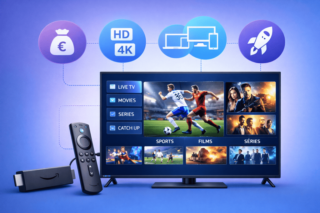 Avantages de l’IPTV sur Fire Stick
