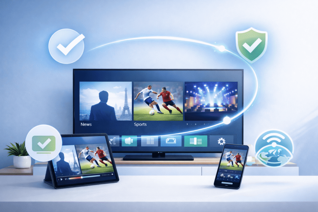 Avantages de la TV en direct France sans antenne via internet