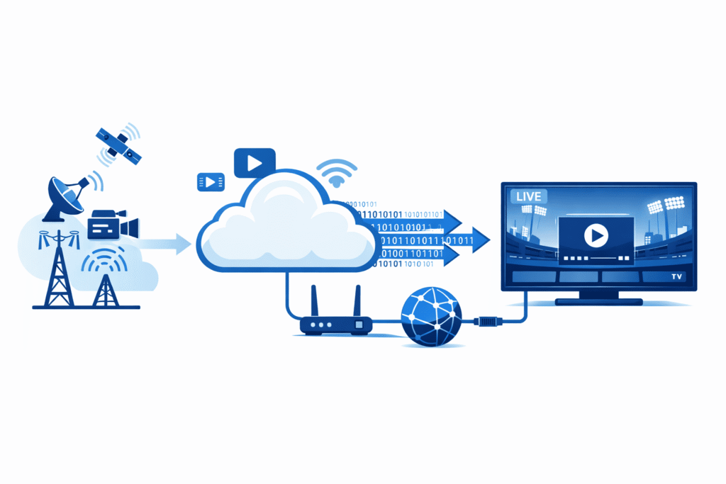 Fonctionnement de la TV en direct France sans antenne