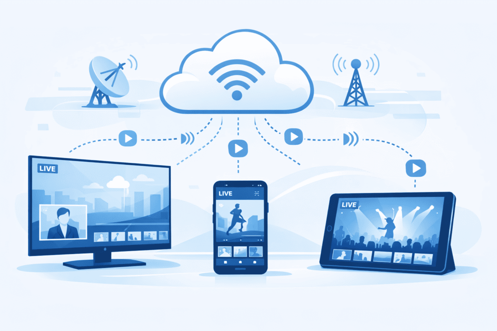 fonctionnement service IPTV streaming internet