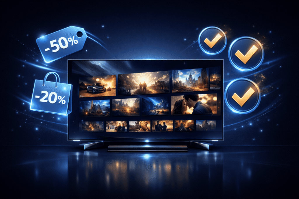 IPTV offre spéciale illustration