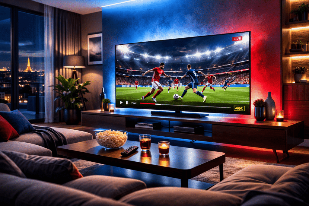 IPTV Canal Plus sport France 4K streaming