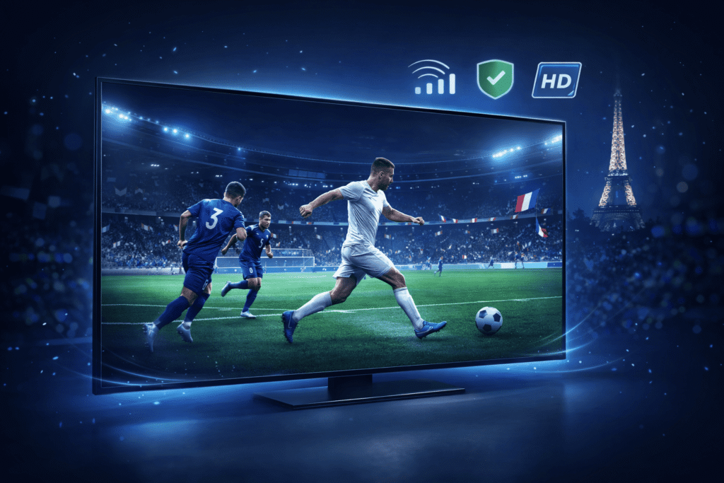 IPTV stable France pour le sport en streaming HD sans coupure