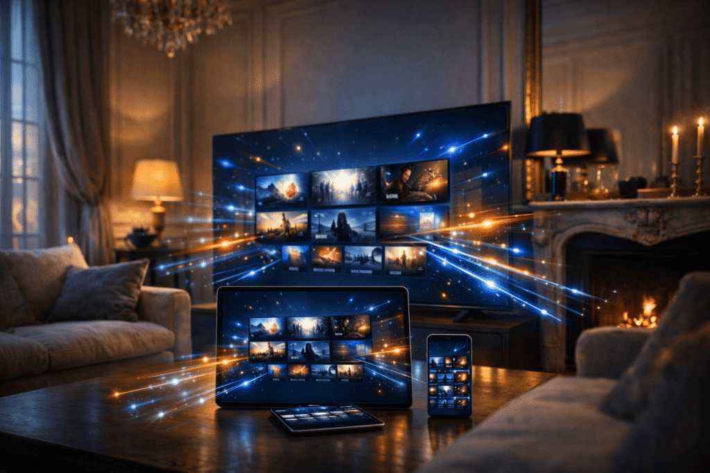 IPTV France livraison rapide streaming HD 4K multi-device