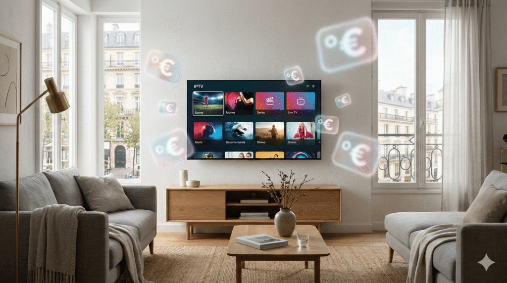 IPTV France prix combien coûte un abonnement en 2026

