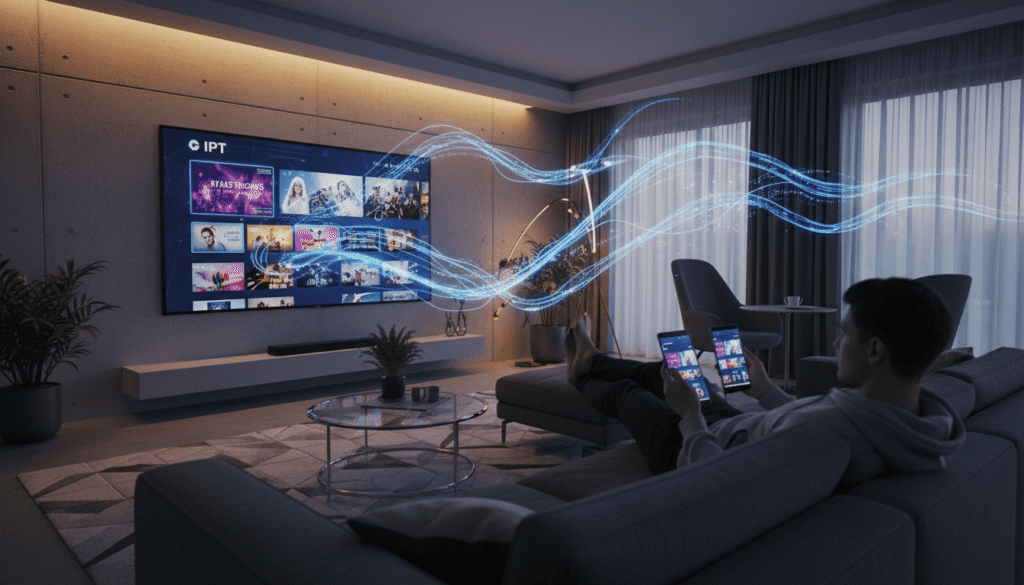 IPTV films series streaming popularity
