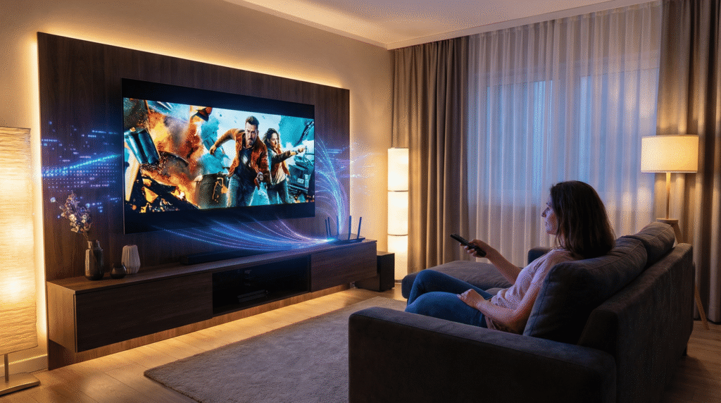 IPTV video quality HD 4K streaming experience
