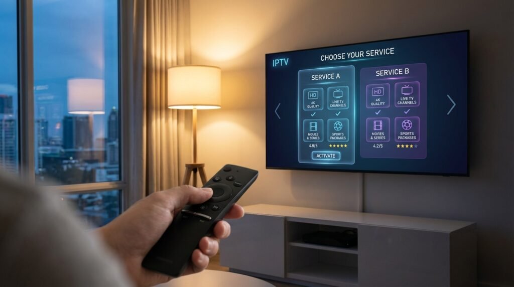 choisir un bon service IPTV comparatif IPTV qualité streaming