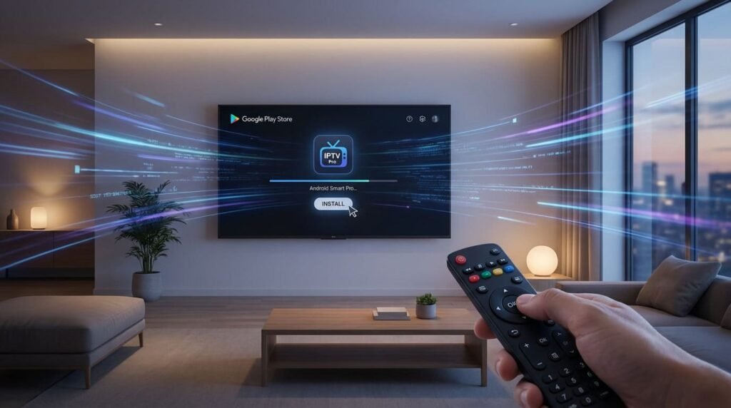 Comment installer une application IPTV sur Android TV pour regarder la télévision en streaming
