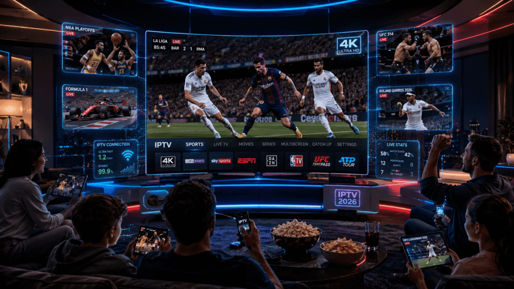 IPTV avec chaînes sportives FHD