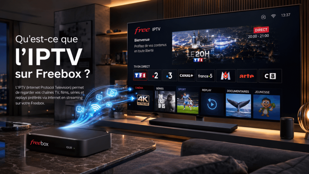 comment installer IPTV sur Freebox