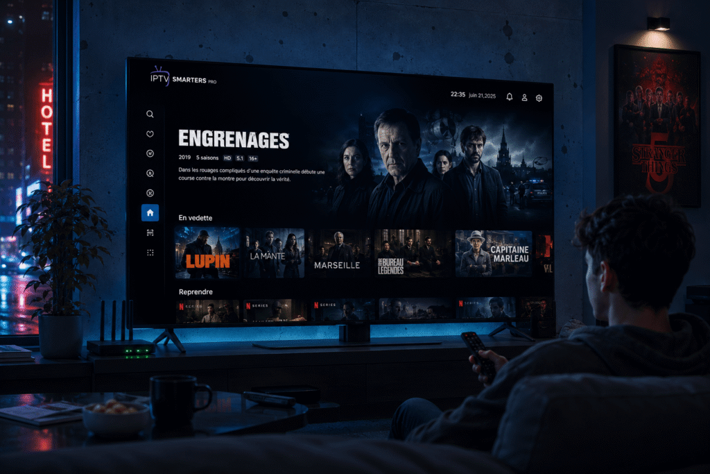séries thriller Netflix IPTV