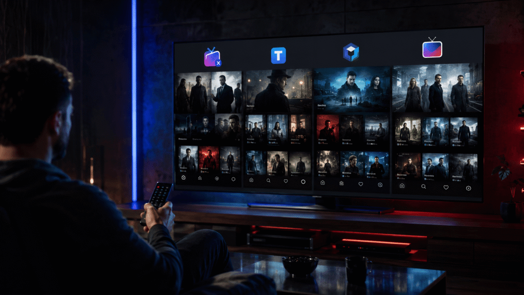 séries thriller Netflix IPTV