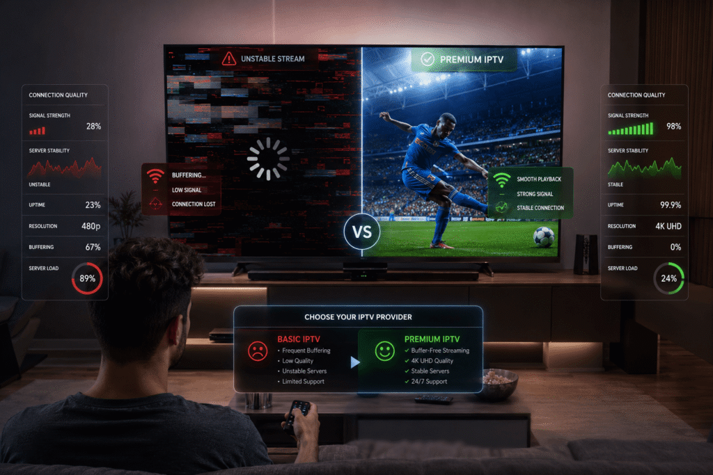 problèmes IPTV serveur