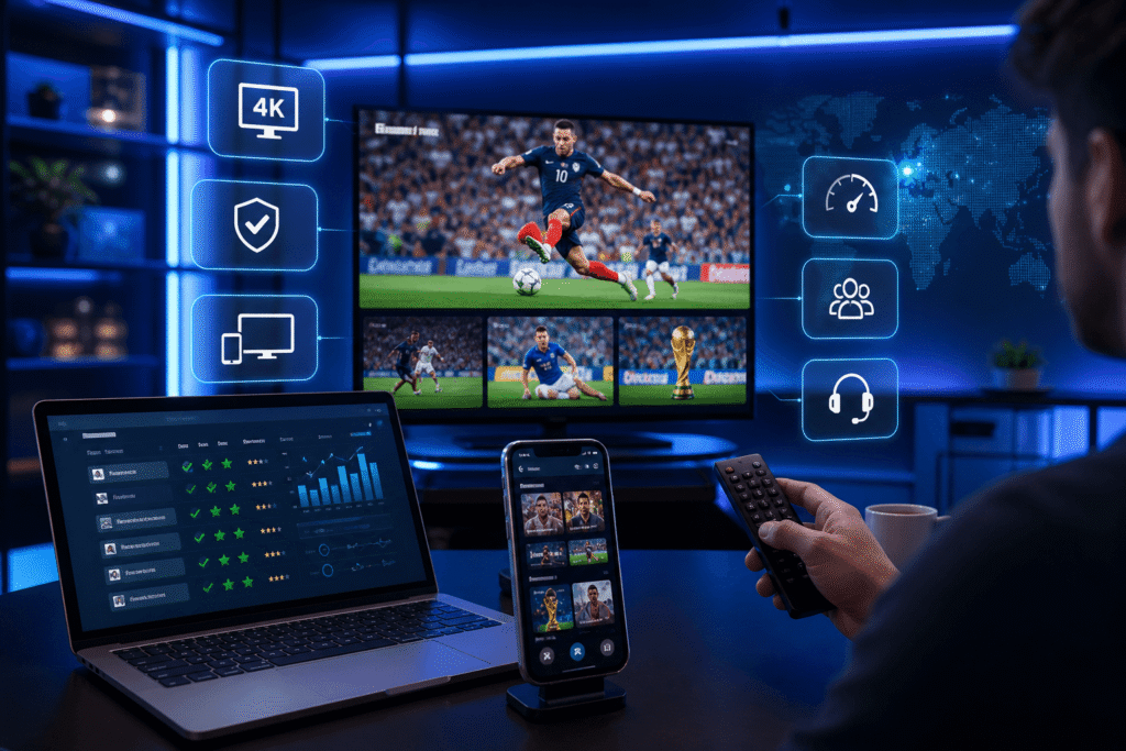 meilleur IPTV pour Mondial 2026 France