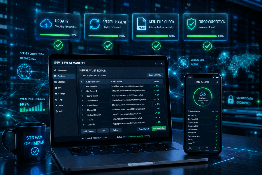 problèmes IPTV chaînes manquantes