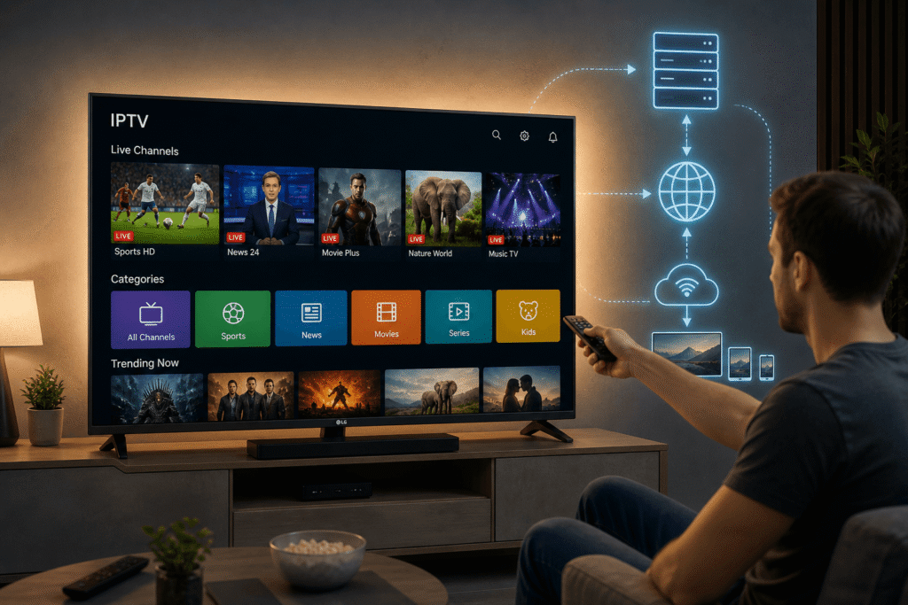 Application IPTV pour LG WebOS avis