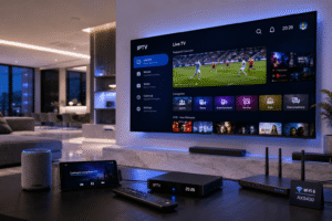 IPTV Moderne pour Maison Connectée