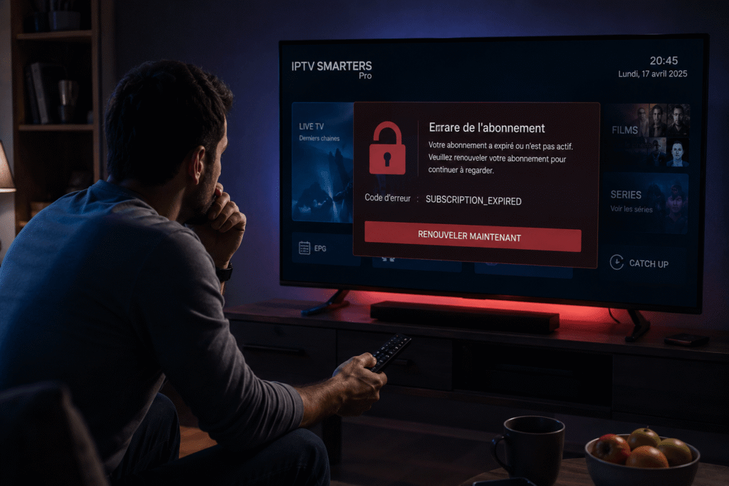 IPTV Android TV problème son