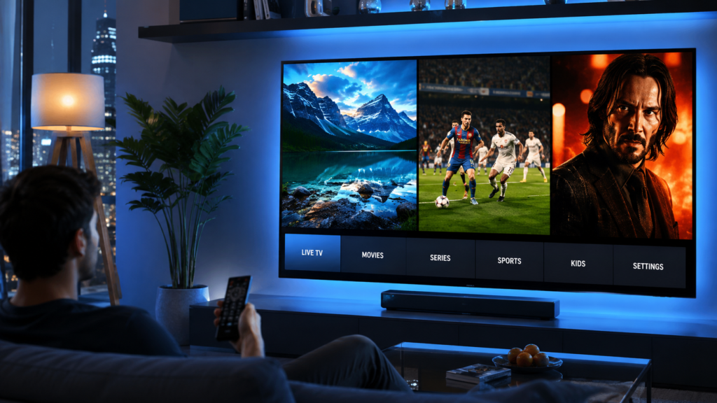 IPTV HDR sur Smart TV