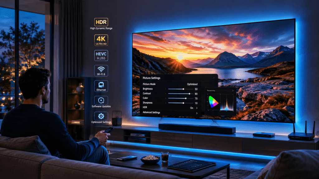 IPTV HDR sur Smart TV