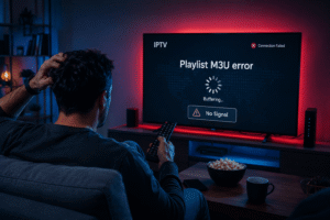 IPTV erreur playlist M3U